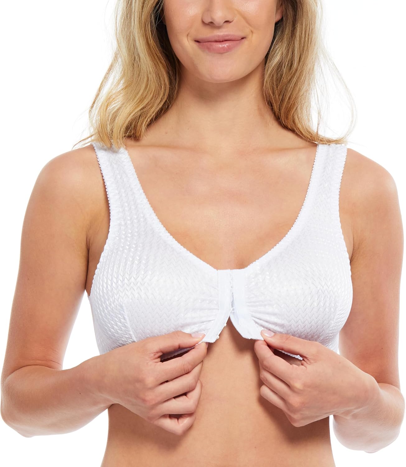 Full-Freedom Comfort Front Closure Bra for Women, Wireless